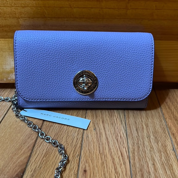NWT ❤️Marc Jacobs The Wallet on Chain Bag with turn lock - Picture 3 of 17